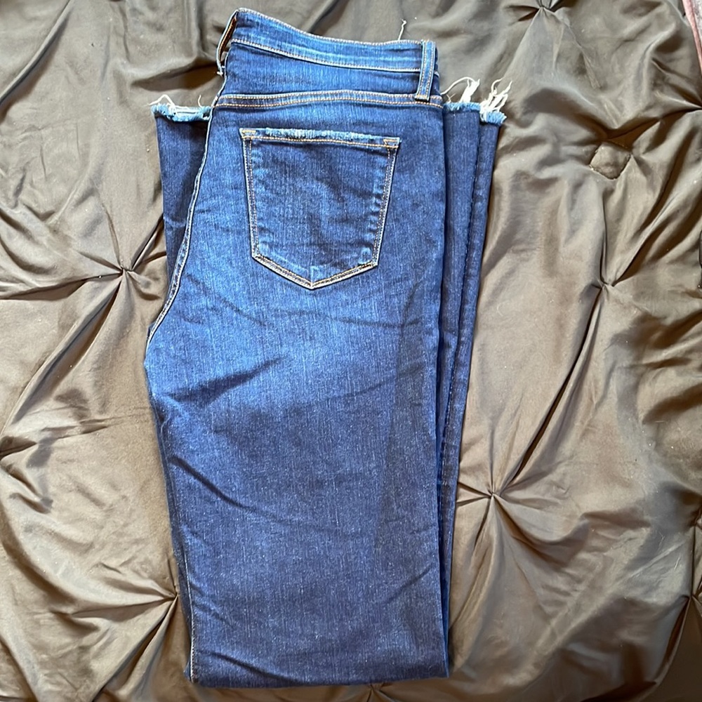 Buckle Flare Jeans